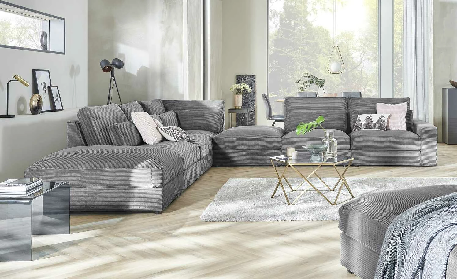 Ecksofa Branna | Anthrazit rechts 3 Ecksofa Branna | Anthrazit rechts