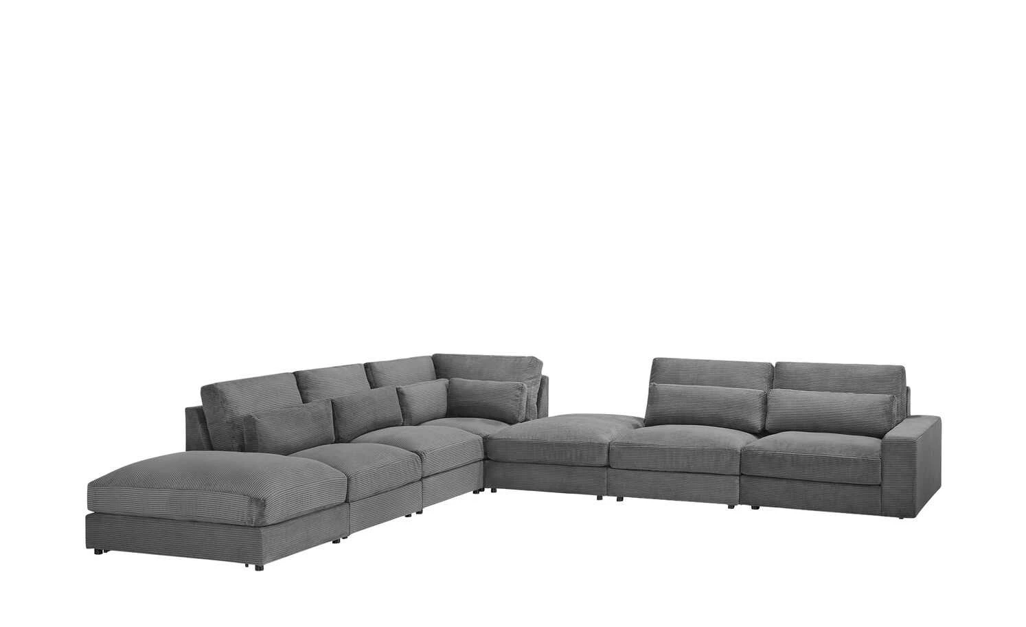 Ecksofa Branna | Anthrazit rechts 4 Ecksofa Branna | Anthrazit rechts – Bild 2