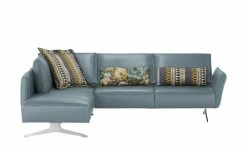 KOINOR Ecksofa Leder Vineto | Fjord (Blau-Grau) links -Sofas Verkaufsladen 28409927 1 202202042233