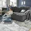 bobb Wohnlandschaft Jeaneva | Anthrazit rechts -Sofas Verkaufsladen 29400347 10 202203071235
