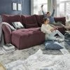 bobb Wohnlandschaft Jeaneva | Burgunderrot links -Sofas Verkaufsladen 29400349 5 202203071235