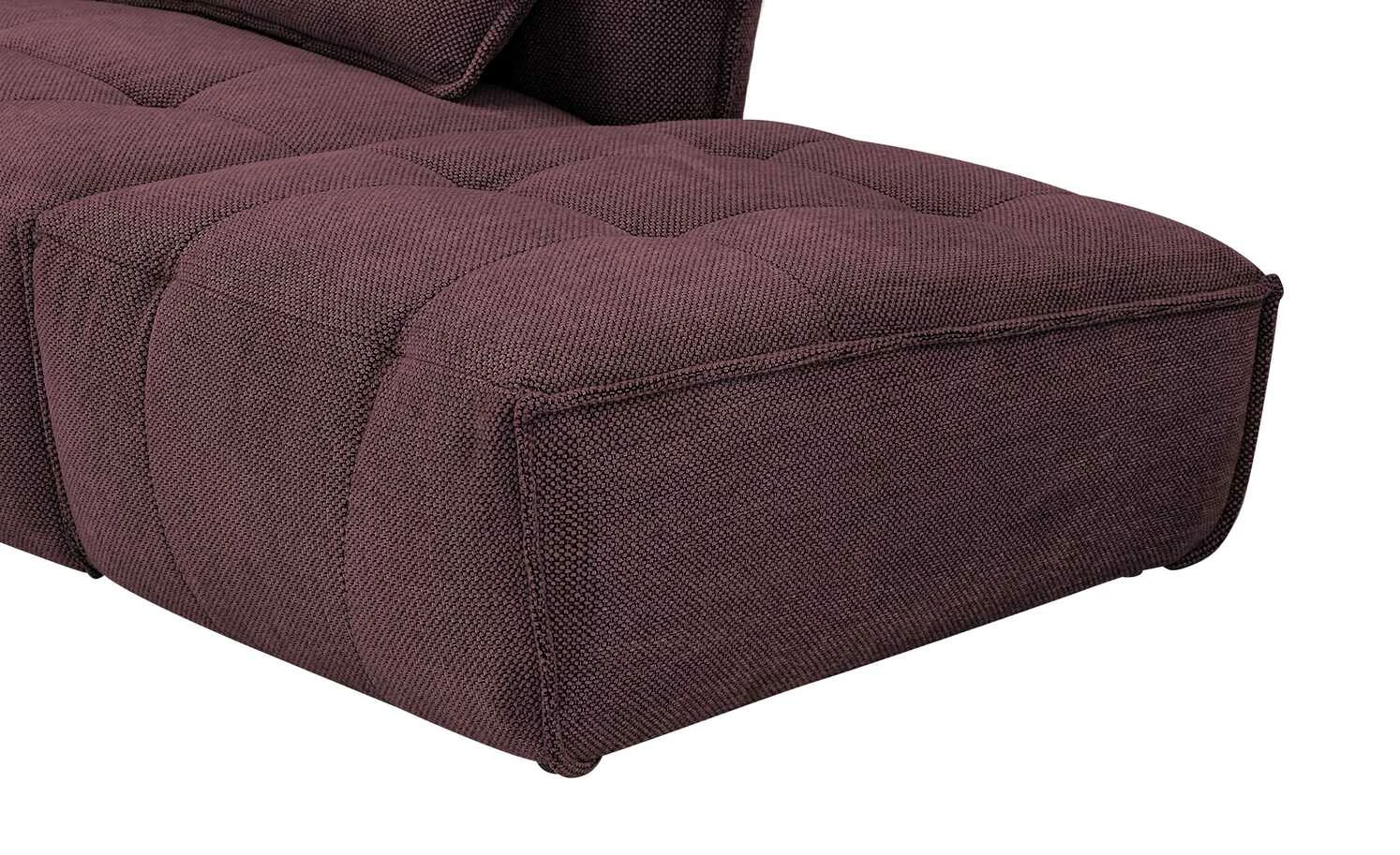 bobb Wohnlandschaft Jeaneva | Burgunderrot links 10 bobb Wohnlandschaft Jeaneva | Burgunderrot links – Bild 8