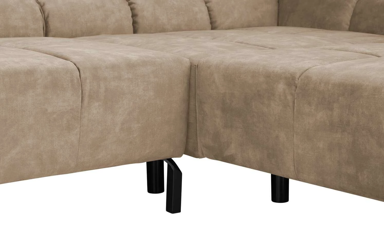 pop Ecksofa Willow | Taupe (Hellbraun) rechts Grundfunktion 14 pop Ecksofa Willow | Taupe (Hellbraun) rechts Grundfunktion – Bild 12