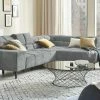 pop Ecksofa Willow | Silver (Grau) rechts Grundfunktion