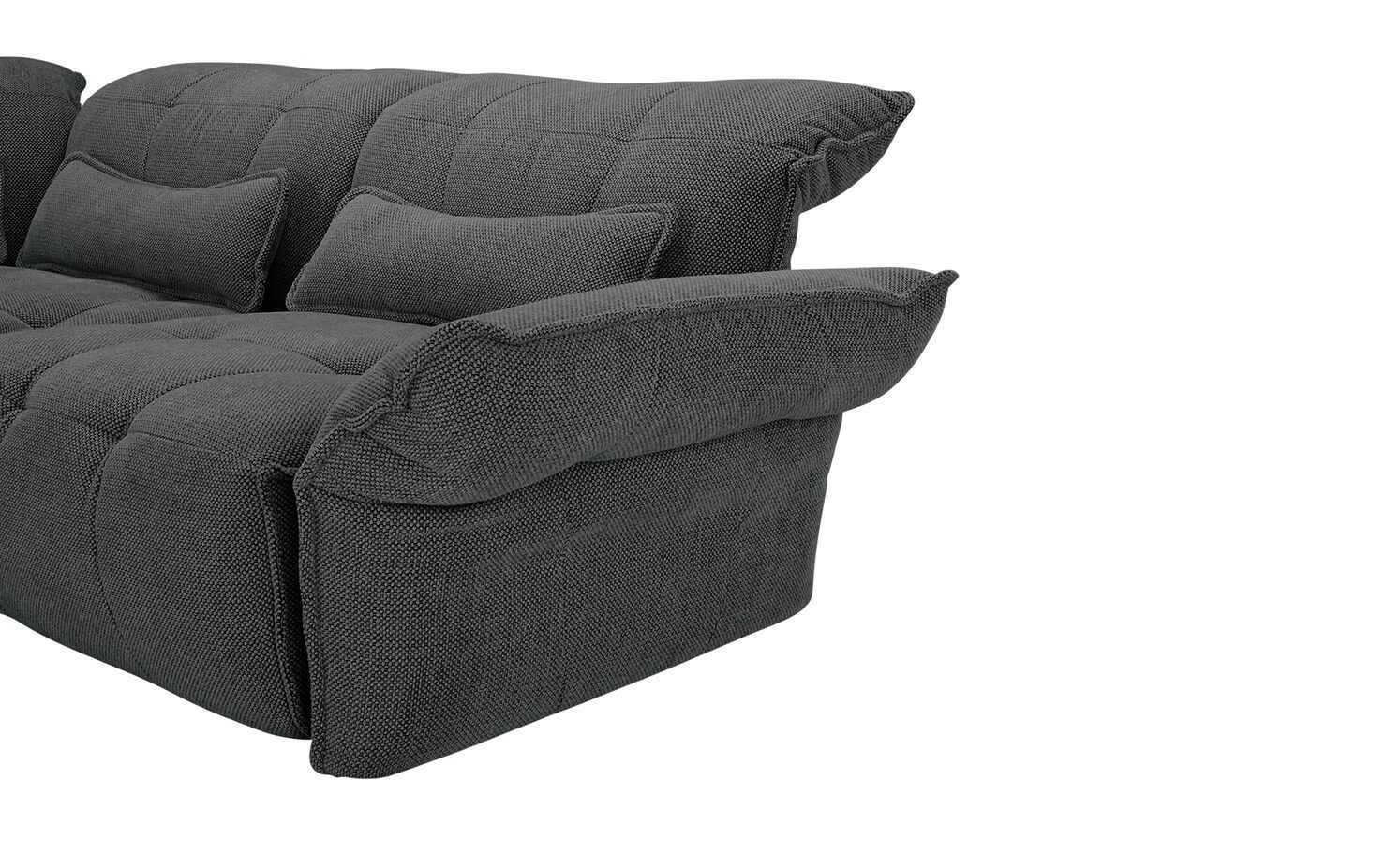 bobb Einzelsofa Jeaneva | 371|cm Anthrazit Webstoff 7 bobb Einzelsofa Jeaneva | 371|cm Anthrazit Webstoff – Bild 5