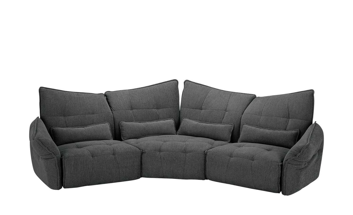 bobb Einzelsofa Jeaneva | 371|cm Anthrazit Webstoff 9 bobb Einzelsofa Jeaneva | 371|cm Anthrazit Webstoff – Bild 7