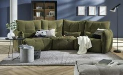 bobb Einzelsofa Jeaneva | 371|cm Grün Webstoff