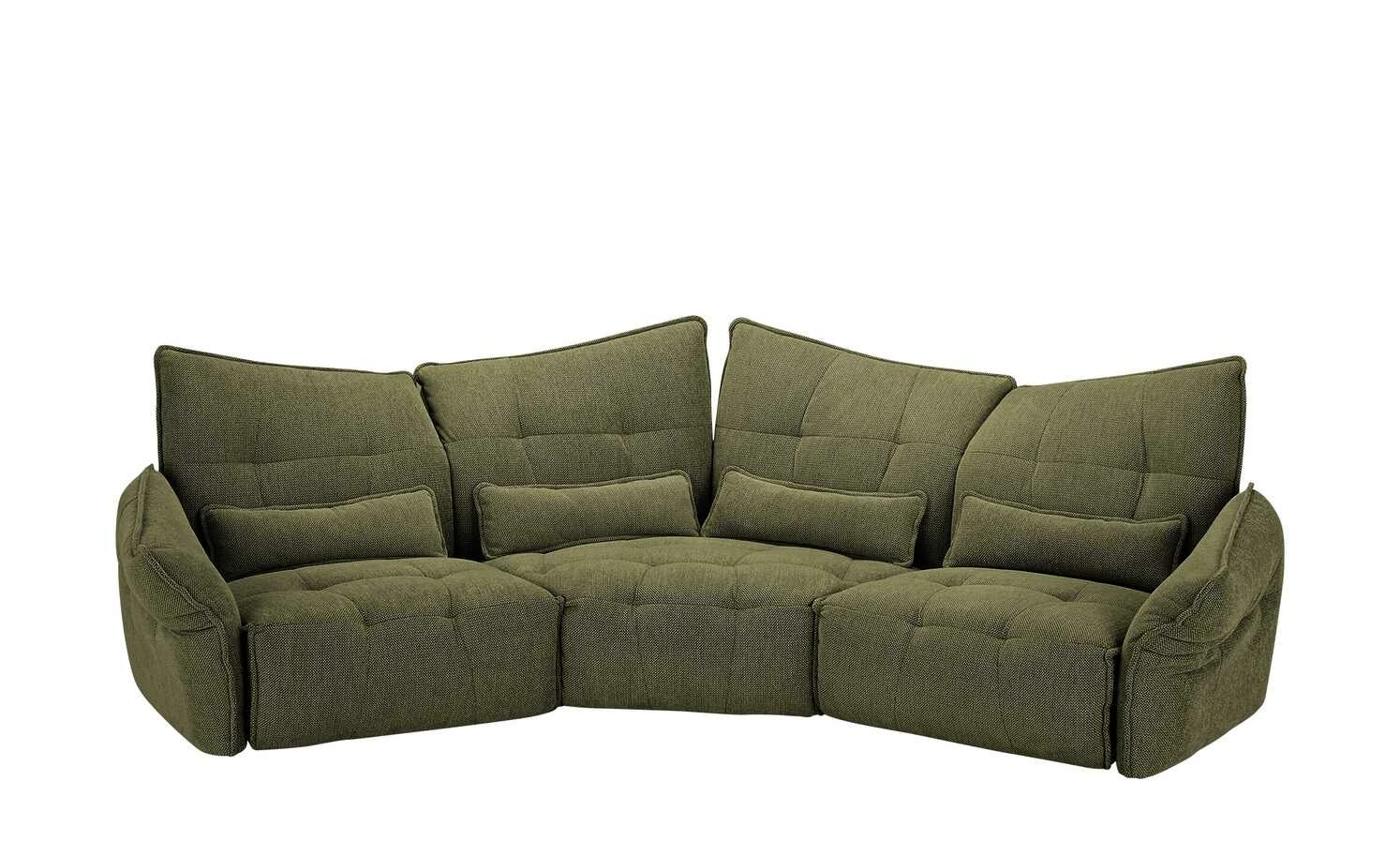 bobb Einzelsofa Jeaneva | 371|cm Grün Webstoff 8 bobb Einzelsofa Jeaneva | 371|cm Grün Webstoff – Bild 6