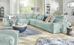 Ecksofa Branna | Mint rechts
