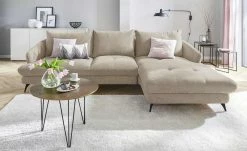 switch Ecksofa Futuro | Schlamm (Hellbraun) rechts ohne