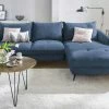switch Ecksofa Futuro | Blau (Dunkelblau) rechts ohne