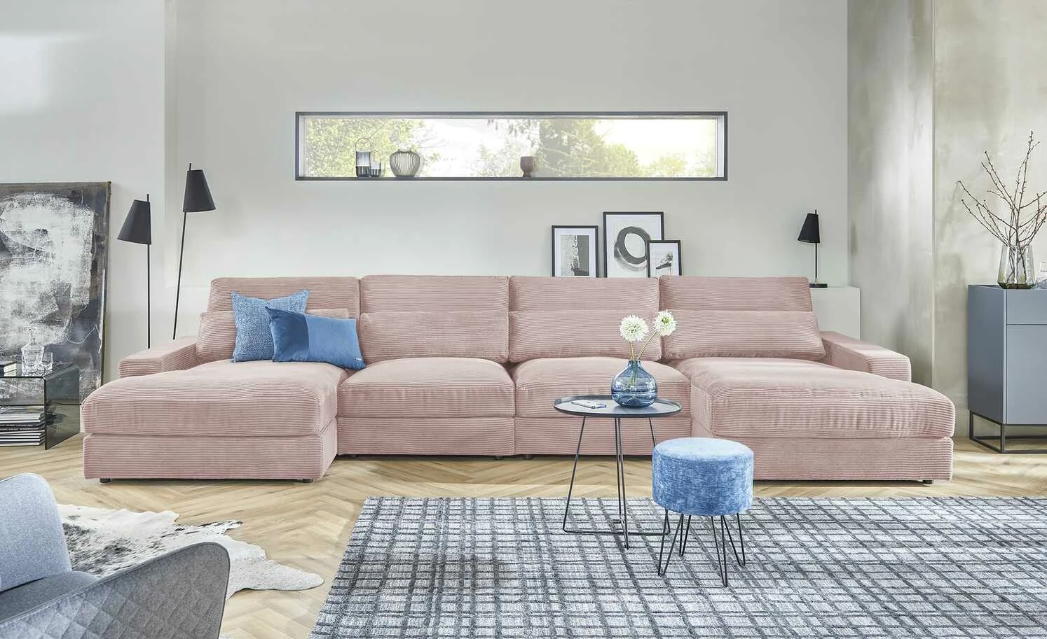 Wohnlandschaft Branna | Rose (Rosa) 3 Wohnlandschaft Branna | Rose (Rosa)