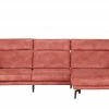 Wohnwert Ecksofa Chilja | Rose (Rosa) rechts Erweiterte Funktion -Sofas Verkaufsladen 29401868 12 202208311236