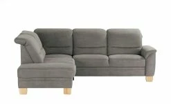 meinSofa Ecksofa Liva | Nougat (Braun-Grau) links Grundfunktion