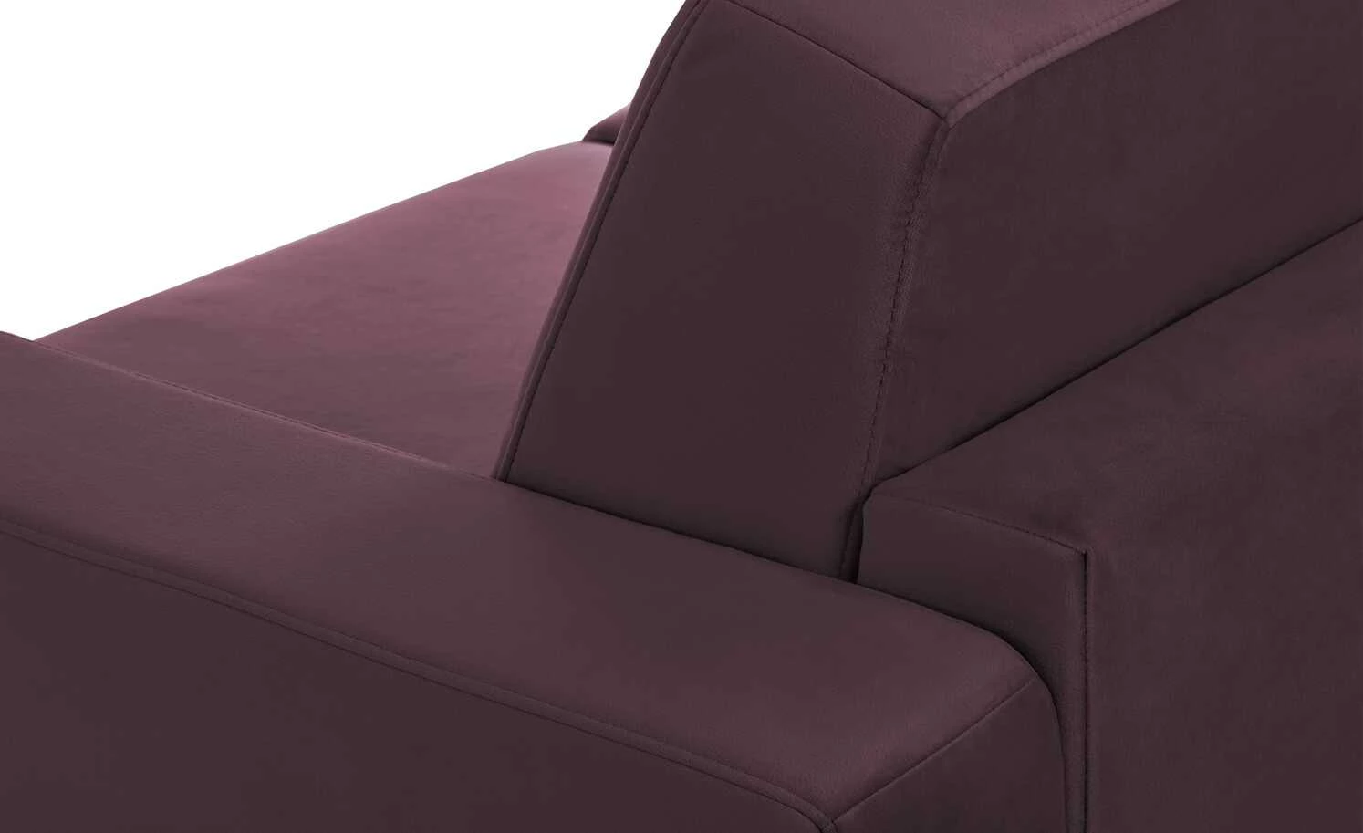 Schlafsofa Boston Deluxe | Aubergine (Lila) Zylinder, Zylinder 16 Schlafsofa Boston Deluxe | Aubergine (Lila) Zylinder, Zylinder – Bild 14