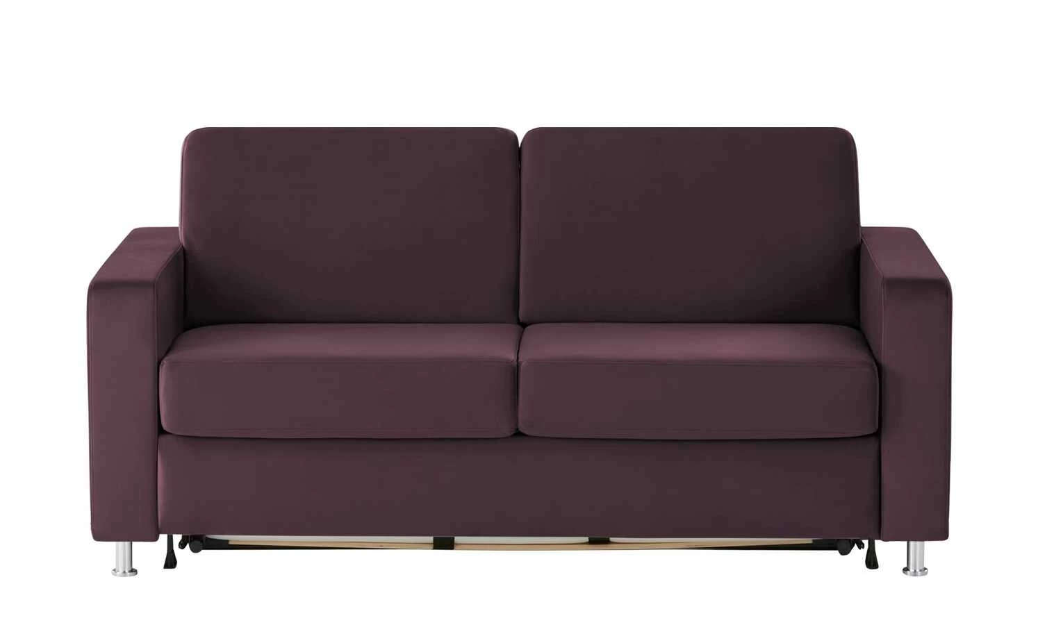 Schlafsofa Boston Deluxe | Aubergine (Lila) Zylinder, Zylinder 3 Schlafsofa Boston Deluxe | Aubergine (Lila) Zylinder, Zylinder