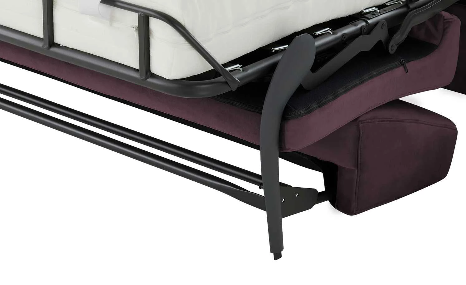 Schlafsofa Boston Deluxe | Aubergine (Lila) Zylinder, Zylinder 11 Schlafsofa Boston Deluxe | Aubergine (Lila) Zylinder, Zylinder – Bild 9