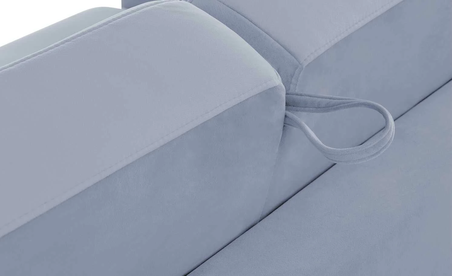 Schlafsofa Boston Deluxe | Blau (Blau-Grau) Zylinder, Zylinder 15 Schlafsofa Boston Deluxe | Blau (Blau-Grau) Zylinder, Zylinder – Bild 13