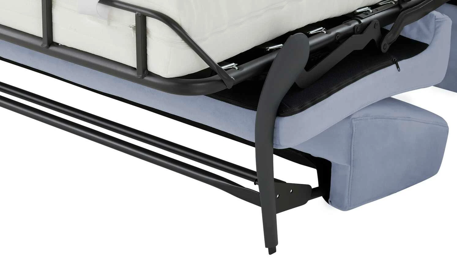 Schlafsofa Boston Deluxe | Blau (Blau-Grau) Zylinder, Zylinder 11 Schlafsofa Boston Deluxe | Blau (Blau-Grau) Zylinder, Zylinder – Bild 9