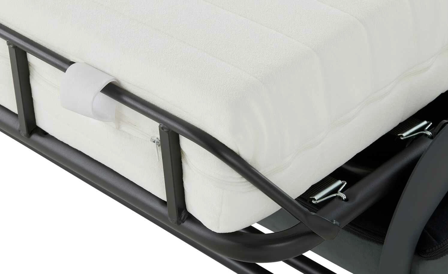 Schlafsofa Boston Deluxe | Anthrazit (Dunkelgrau) Zylinder, Zylinder 6 Schlafsofa Boston Deluxe | Anthrazit (Dunkelgrau) Zylinder, Zylinder – Bild 4