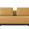 Schlafsofa Genua | Camel (Orange) Winkel, Winkel 140|cm
