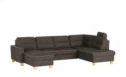 uno Wohnlandschaft mit Schlaffunktion Vito | Dunkelbraun rechts ohne -Sofas Verkaufsladen 29403904 11 202205061253