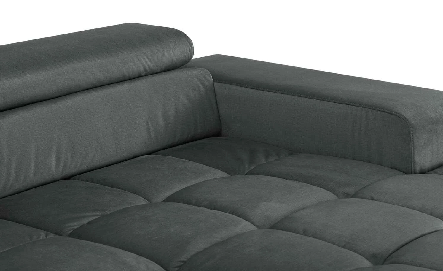 uno Ecksofa Origo | Anthracite (Dunkelgrau) rechts Grundfunktion 7 uno Ecksofa Origo | Anthracite (Dunkelgrau) rechts Grundfunktion – Bild 5