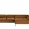 Gallery M Ecksofa Felicia Due | Kupfer (Braun) rechts Grundfunktion