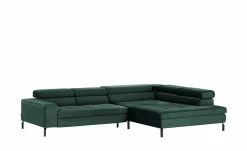 Gallery M Ecksofa Felicia Due | Smaragd (Dunkelgrün) rechts Grundfunktion -Sofas Verkaufsladen 29404310 5 202206151240