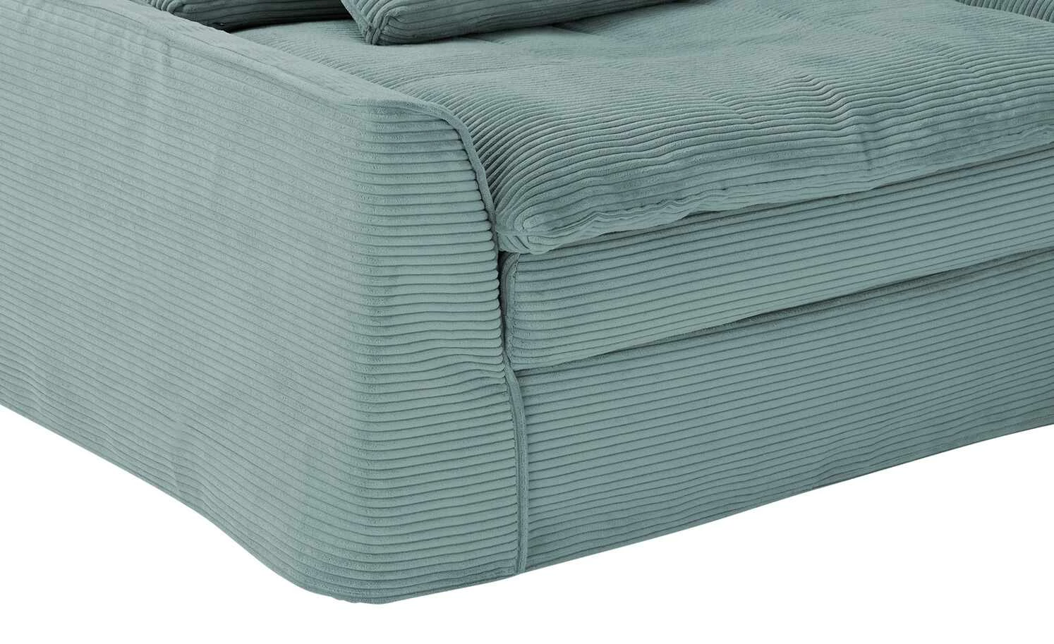 SOHO Ecksofa Sake | Aqua (Blau) rechts 5 SOHO Ecksofa Sake | Aqua (Blau) rechts – Bild 3
