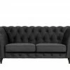 SOHO Einzelsofa Churchill | Schwarz 2,5 -Sofas Verkaufsladen 29404370 8 202205232232