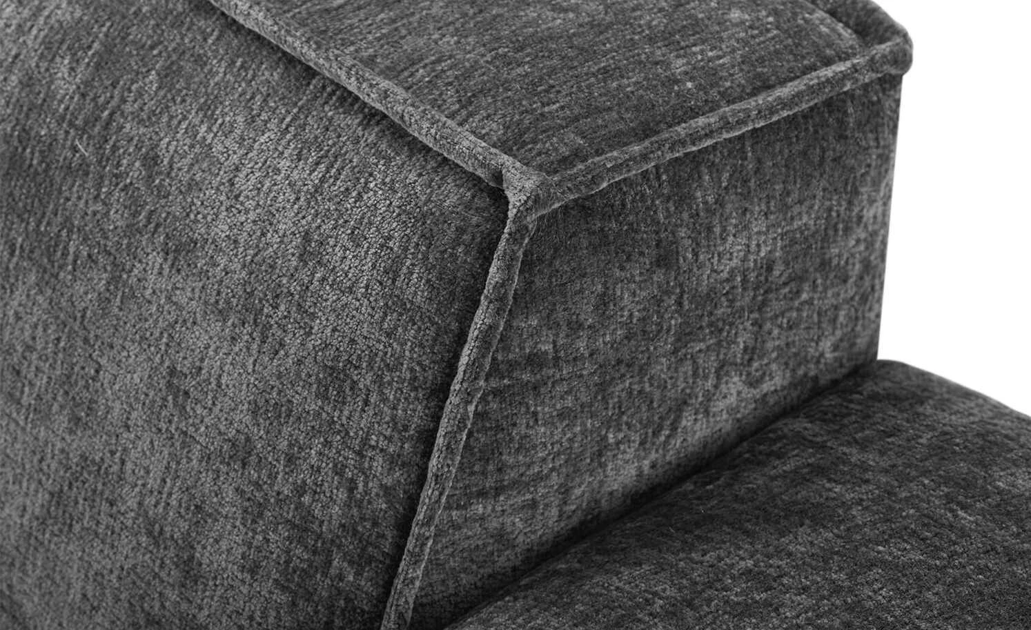 SOHO Sofa, 3-sitzig Piemonte | Grau 6 SOHO Sofa, 3-sitzig Piemonte | Grau – Bild 4