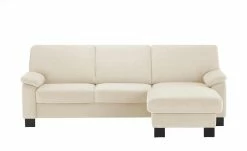 meinSofa Ecksofa Veit | Natur (Creme) rechts ohne