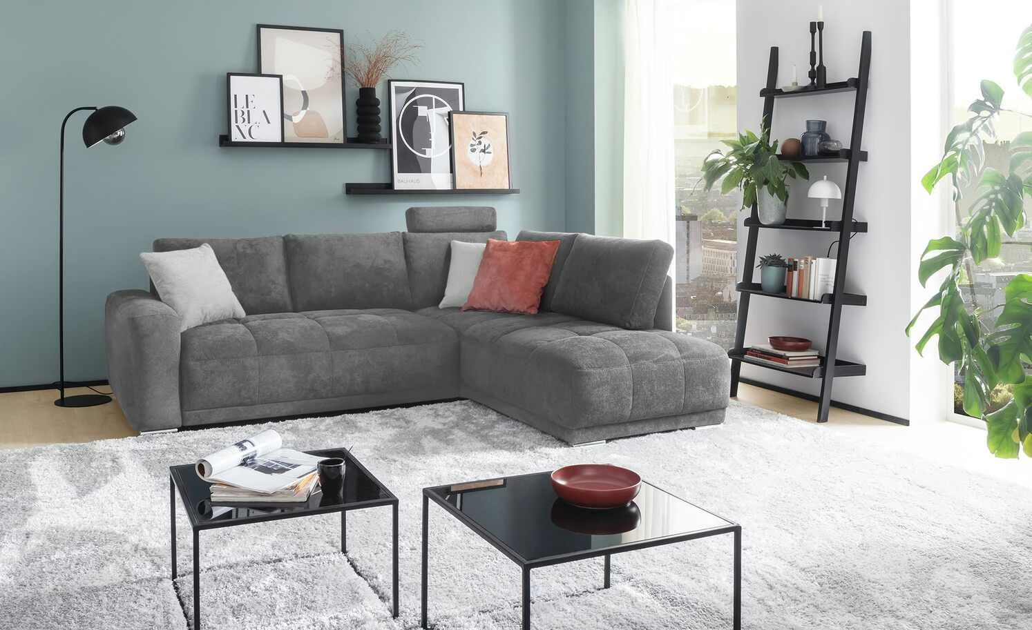 bobb Ecksofa Kerrin | Stone (Grau) rechts 4 bobb Ecksofa Kerrin | Stone (Grau) rechts – Bild 2