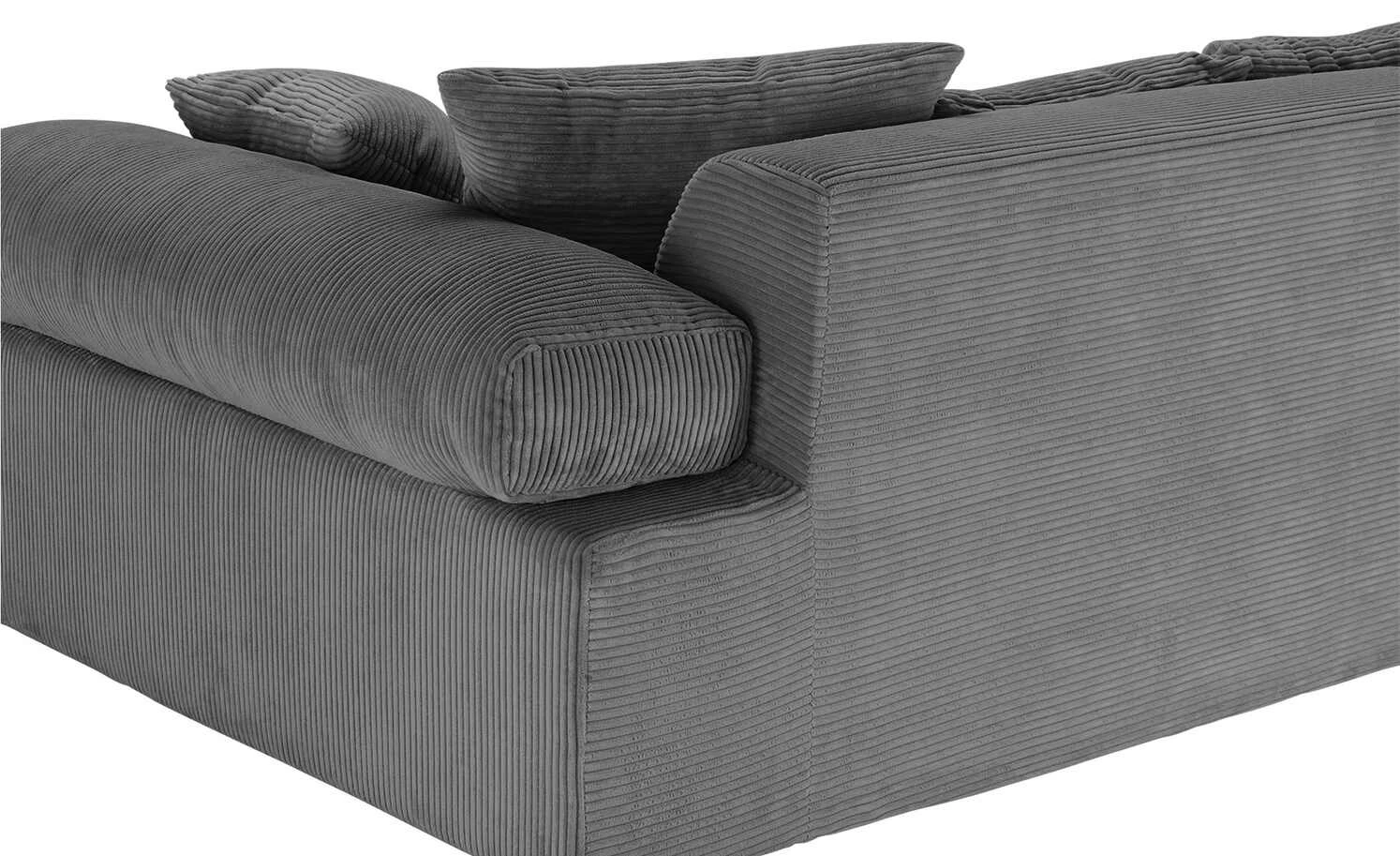 smart Ecksofa Lianea | Grau rechts 4 smart Ecksofa Lianea | Grau rechts – Bild 2