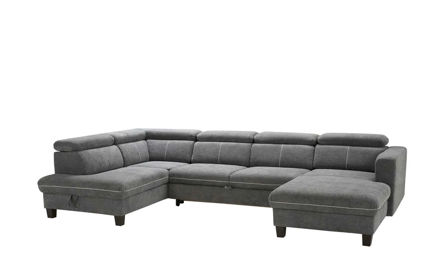 Wohnlandschaft Zante | Dunkelgrau/ Silbergrau links 4 Wohnlandschaft Zante | Dunkelgrau/ Silbergrau links – Bild 2