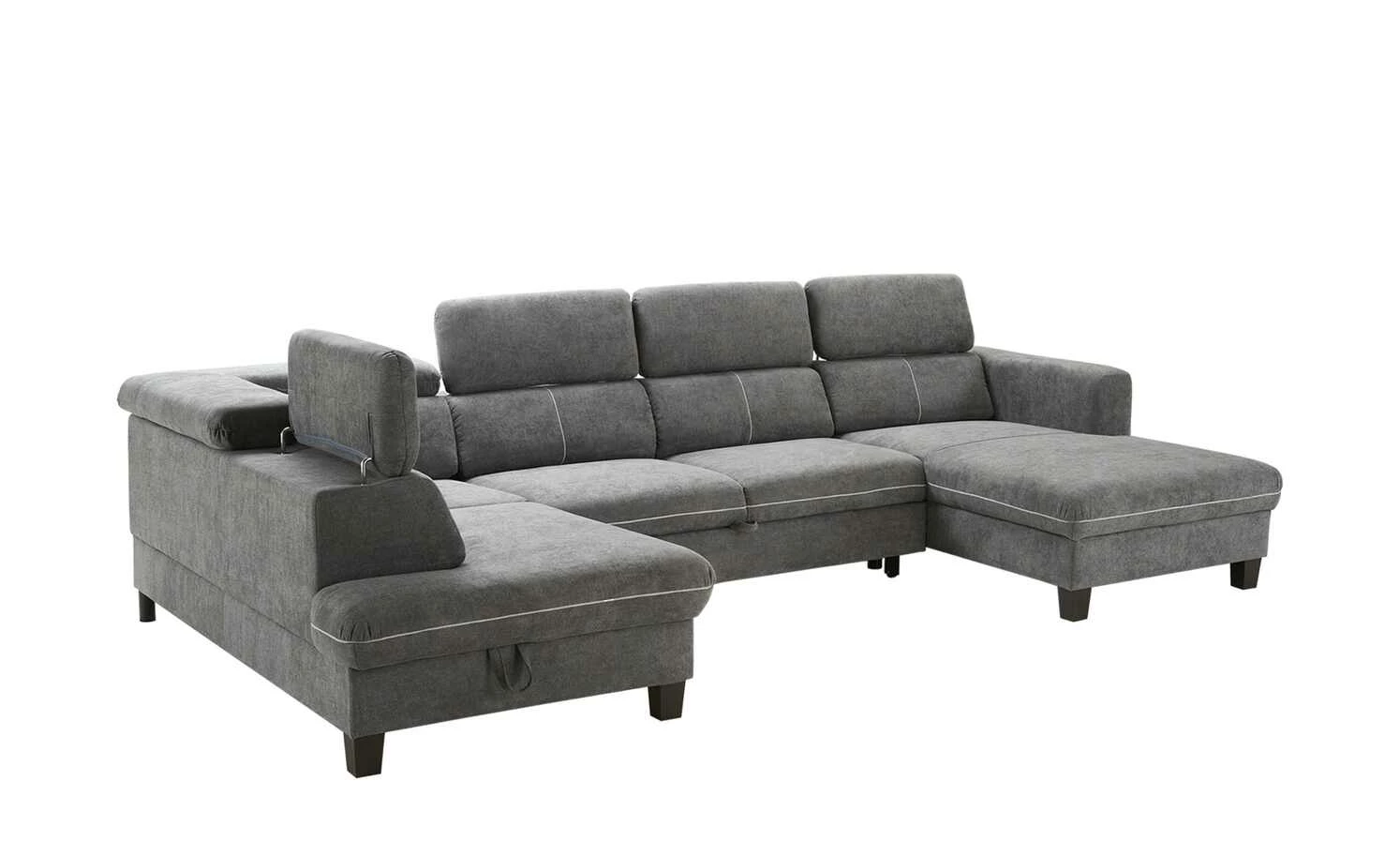 Wohnlandschaft Zante | Dunkelgrau/ Silbergrau links 7 Wohnlandschaft Zante | Dunkelgrau/ Silbergrau links – Bild 5