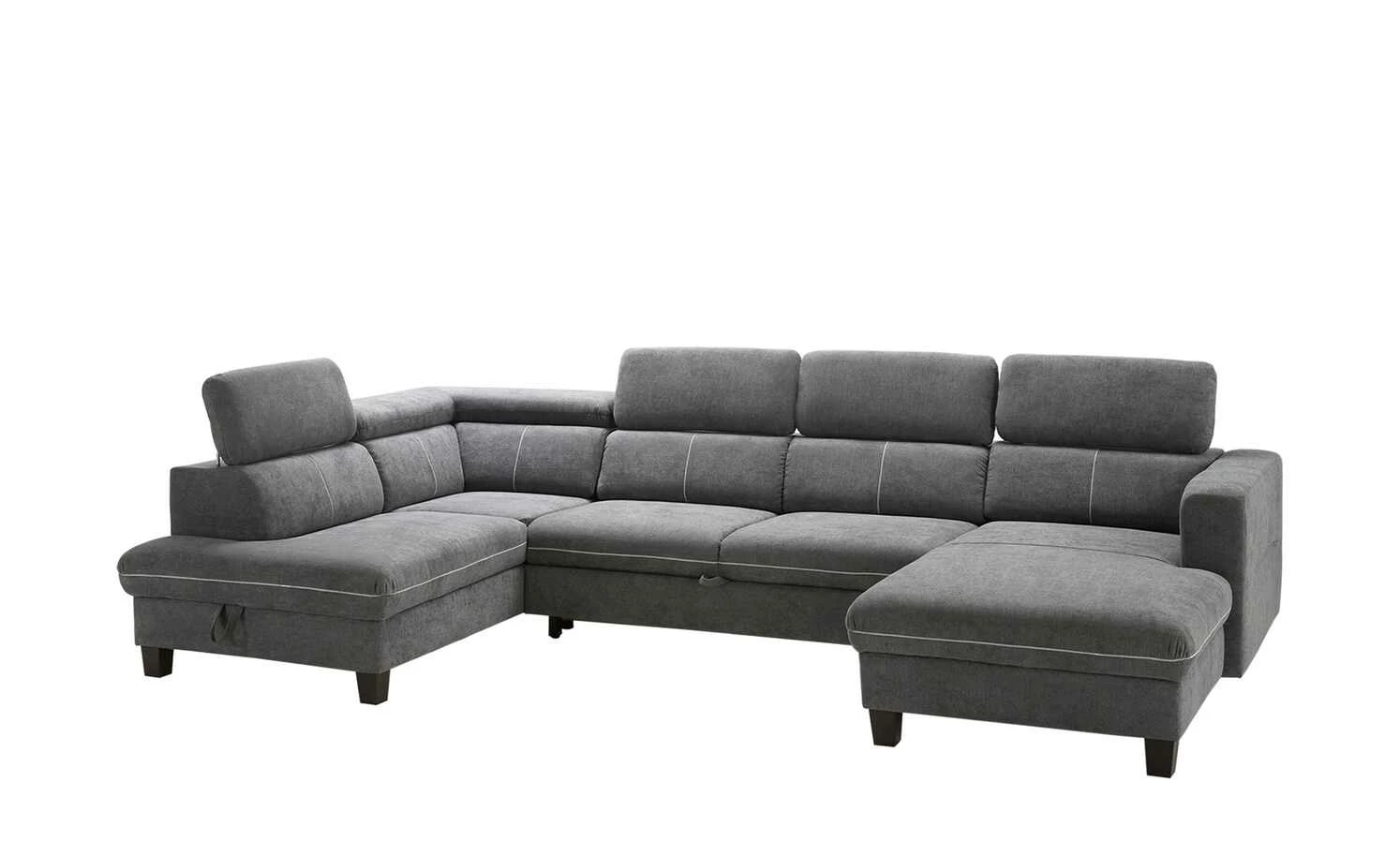 Wohnlandschaft Zante | Dunkelgrau/ Silbergrau links 9 Wohnlandschaft Zante | Dunkelgrau/ Silbergrau links – Bild 7