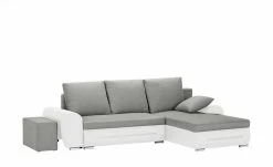 Ecksofa mit Beleuchtung Emma | Weiß/ Hellgrau rechts -Sofas Verkaufsladen 29405891 13 202209150030