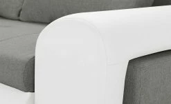 Ecksofa mit Beleuchtung Emma | Weiß/ Hellgrau links -Sofas Verkaufsladen 29405896 10 202209150030