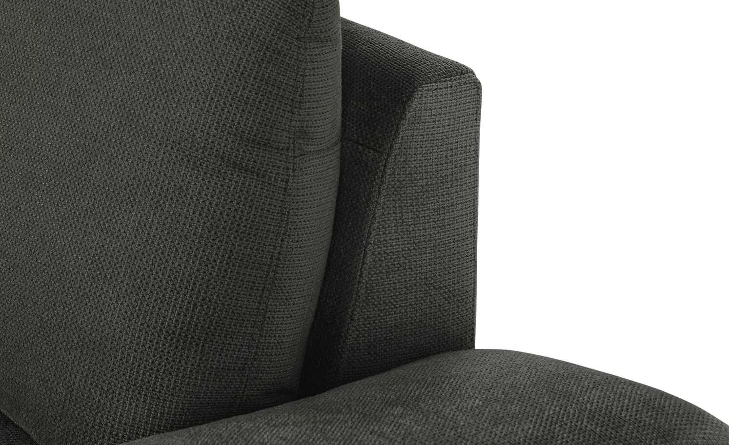 smart Sofa Finola | 2 Schwarz Mikrofaser 15 smart Sofa Finola | 2 Schwarz Mikrofaser – Bild 13