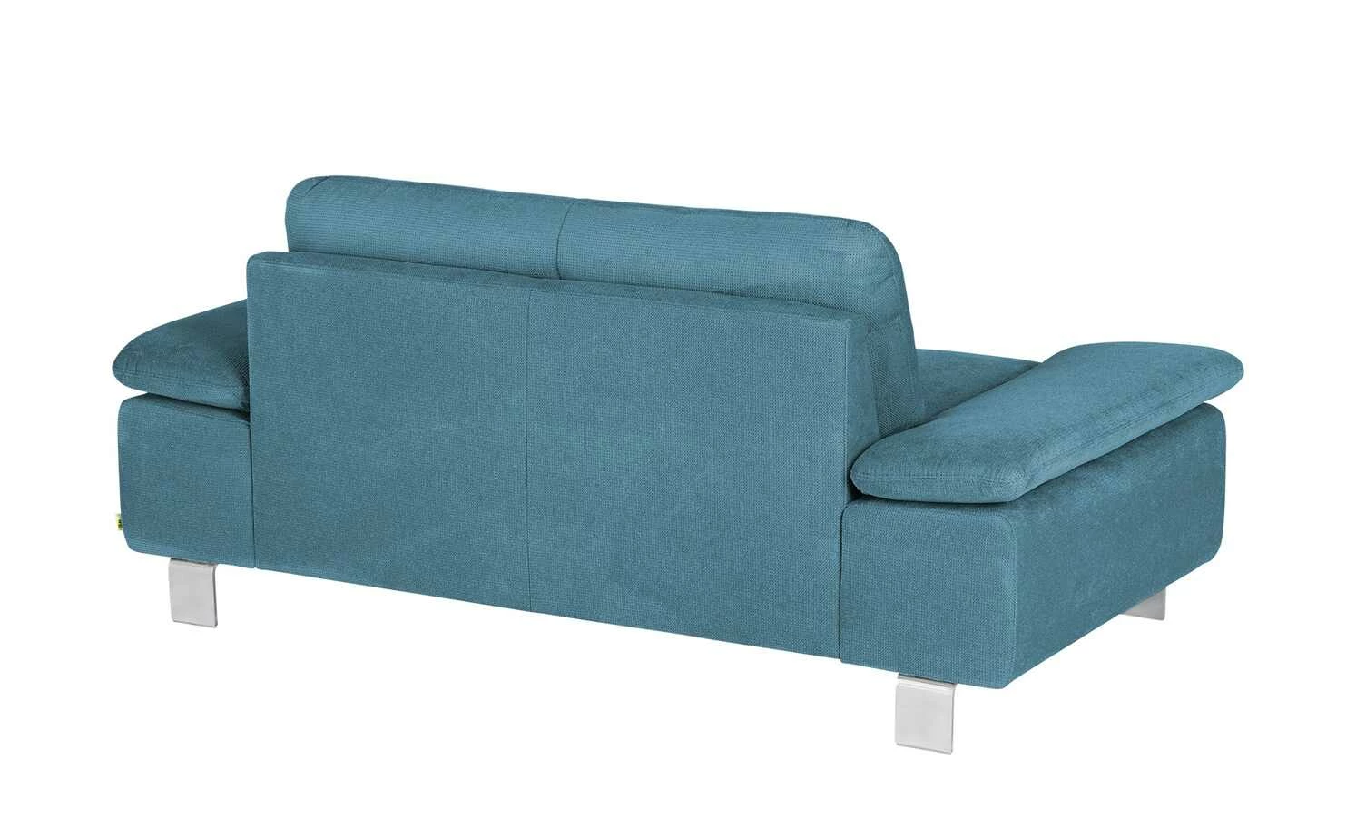 smart Sofa Finola | 2 Blau Mikrofaser 6 smart Sofa Finola | 2 Blau Mikrofaser – Bild 4