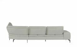 W.SCHILLIG Ecksofa Leder Valentinoo | Grau 298|cm 298|cm -Sofas Verkaufsladen 29406246 1 202208291243