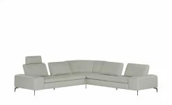 W.SCHILLIG Ecksofa Leder Valentinoo | Grau 298|cm 298|cm -Sofas Verkaufsladen 29406246 11 202208291243