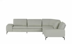 W.SCHILLIG Ecksofa Leder Valentinoo | Grau 298|cm 298|cm -Sofas Verkaufsladen 29406246 4 202208291243