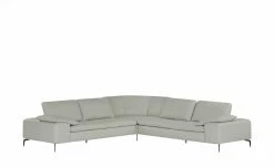 W.SCHILLIG Ecksofa Leder Valentinoo | Grau 298|cm 298|cm -Sofas Verkaufsladen 29406246 9 202208291243