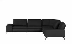 W.SCHILLIG Ecksofa Leder Valentinoo | Schwarz 298|cm 298|cm -Sofas Verkaufsladen 29406247 8 202208291243