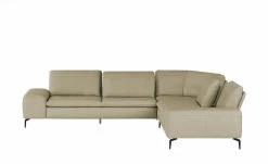 W.SCHILLIG Ecksofa Leder Valentinoo | Stone (Grau - Beige) 298|cm 298|cm -Sofas Verkaufsladen 29406252 8 202208291243