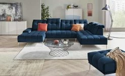 switch Wohnlandschaft Grenada | Blau rechts