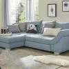 bobb Ecksofa Melody | Blaugrau (Blau) Webstoff links -Sofas Verkaufsladen 29408075 3 202209170030